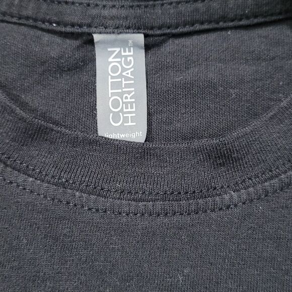 Cotton heritage boys medium " the machine" black graphic teeshirt - Picture 4 of 4